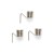 Sensepeek 7016 aardingsveer 3,5mm (set van 3)