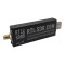 RTL-SDR Blog V4L SDR dongle with dipole antenna kit front left