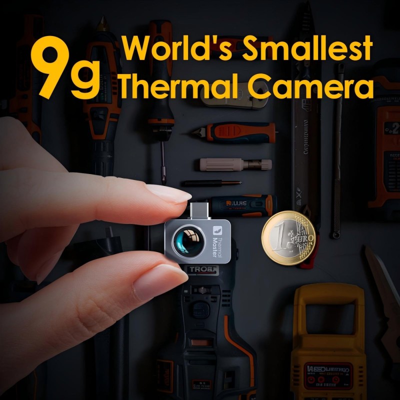 Cámara Térmica Thermal Master P2 Para Android Con 512x384 Ir | Envío gratis