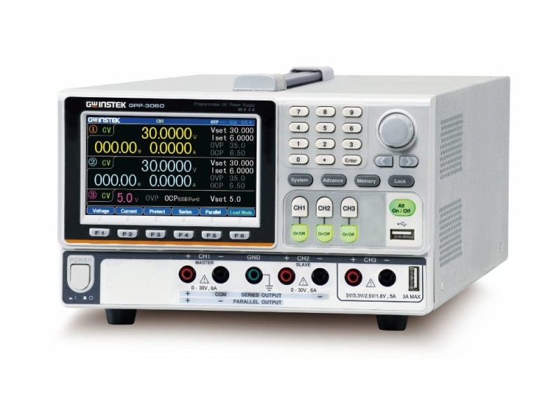 GW Instek GPP-3060 voeding + load