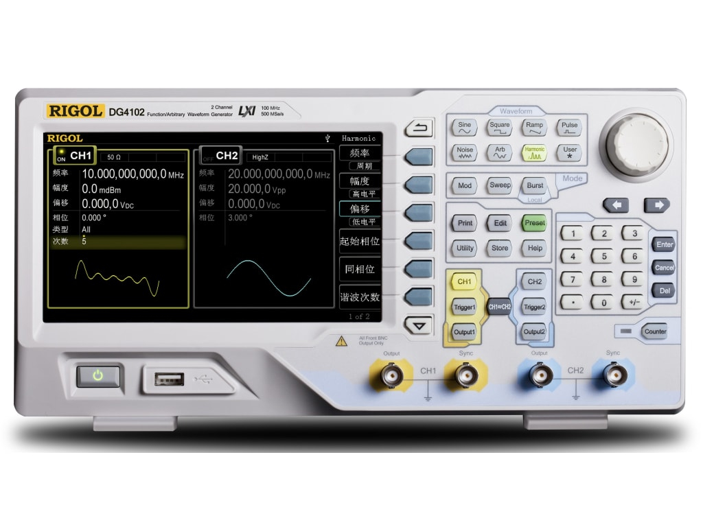 Rigol DG4102 function generator