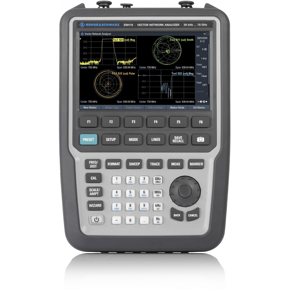 Rohde & Schwarz ZNH26 handheld vector network analyser