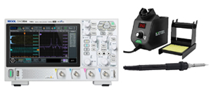 Rigol DHO804 oscillscoop + gratis soldeerstation