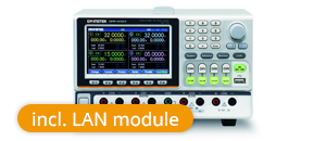 GW Instek GPP-4323 labvoeding + load incl. LAN module