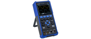 Owon HDS2202S handheld oscilloscoop