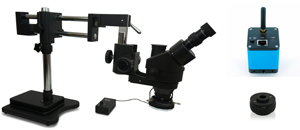 SM-4TP zwarte microscoopset deal