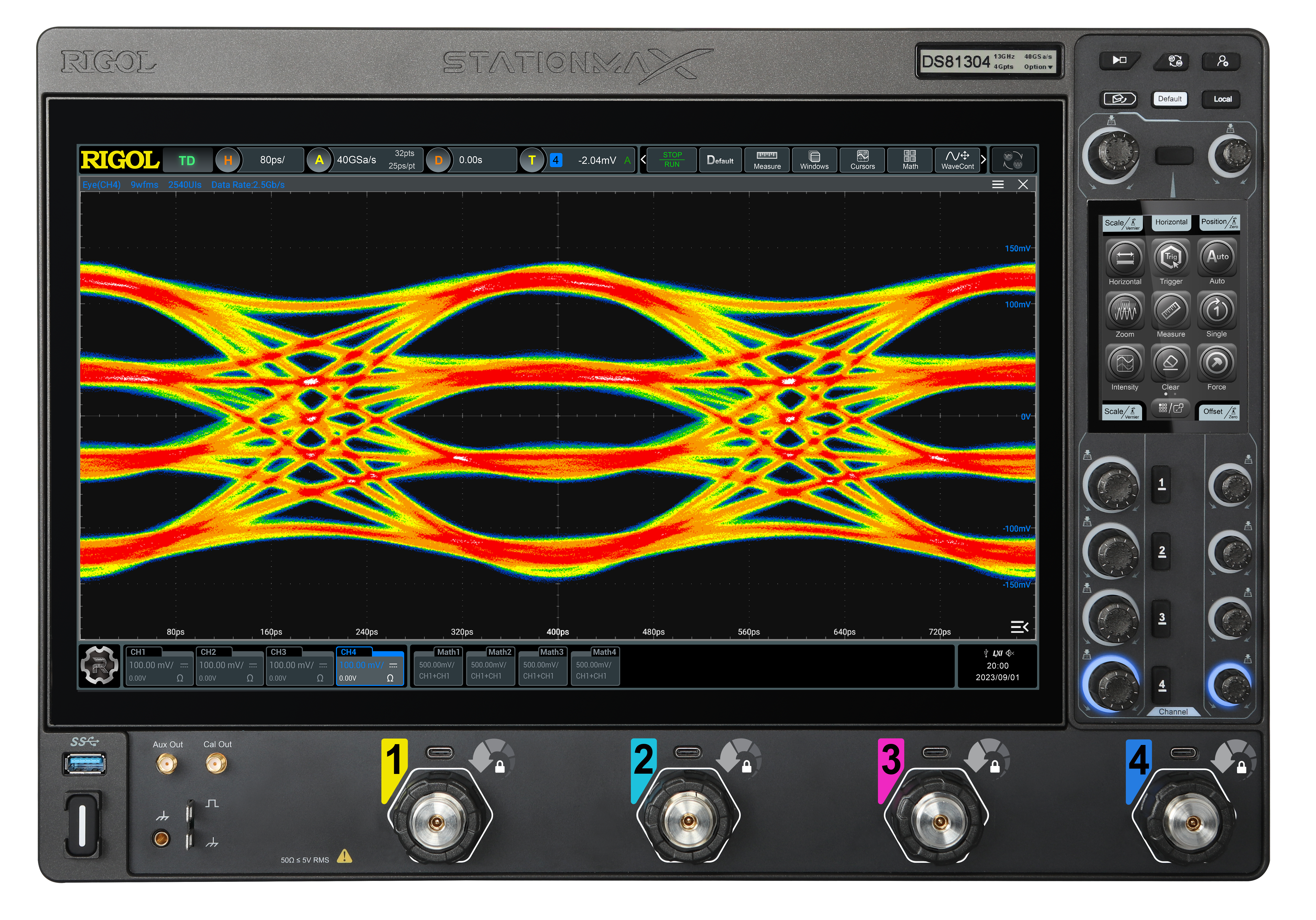 Oscilloscope Rigol DS80000