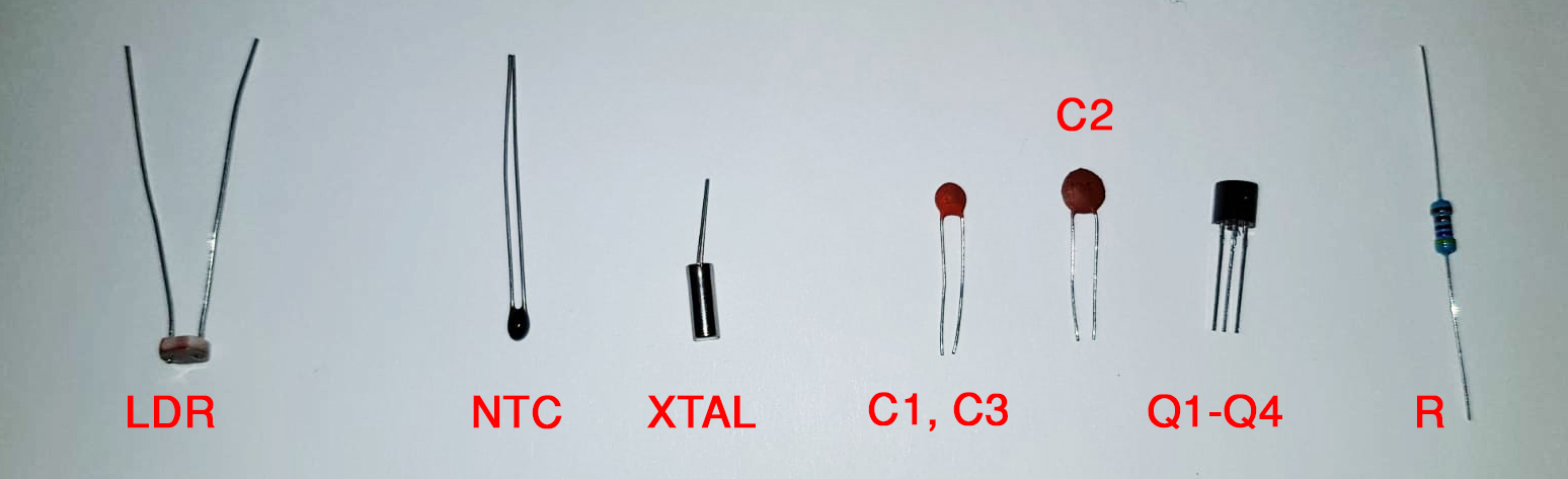 DIY klok schakelschema